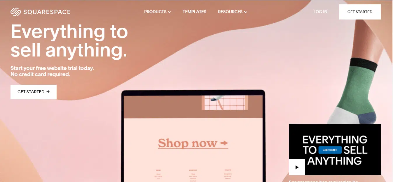 squarespace blogging platform