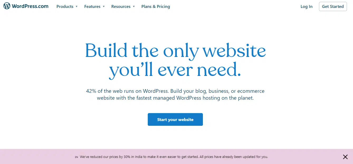 wordpress blogging platform