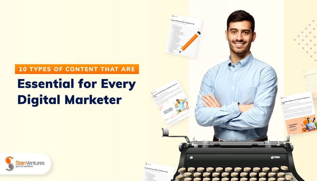 types of content for digital marketer