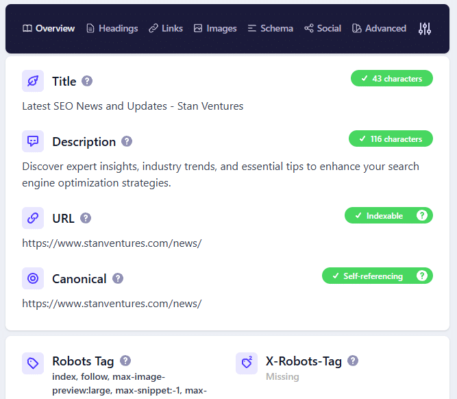 On-page seo