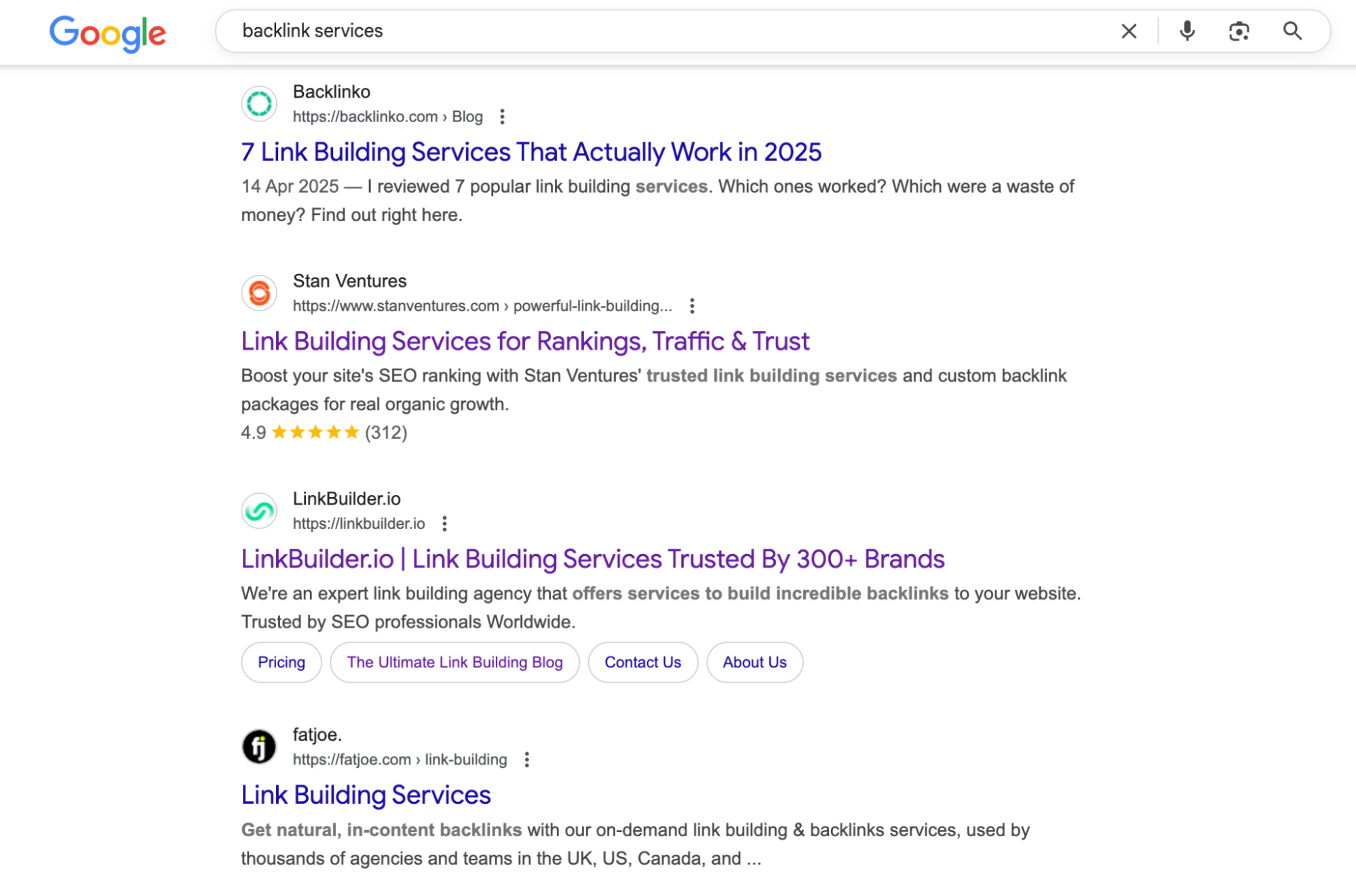 Manual Google Search