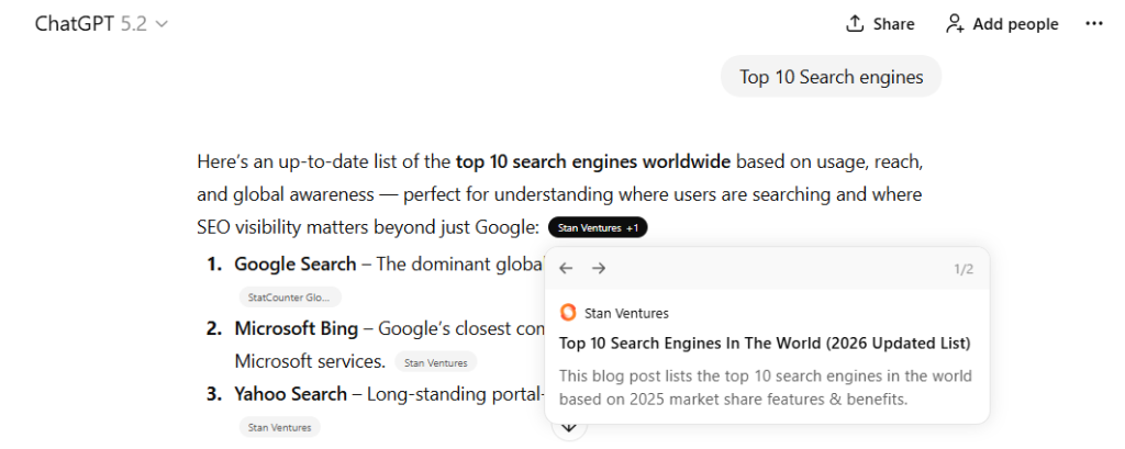 Manual Prompt Testing Step 1