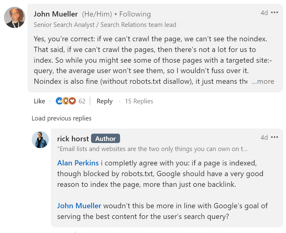 Pages Indexed, Though Being Blocked by robots.txt? John Mueller Explains Why