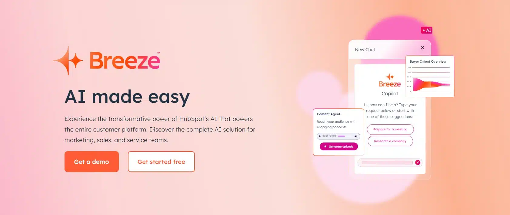 HubSpot Introduces “Breeze”