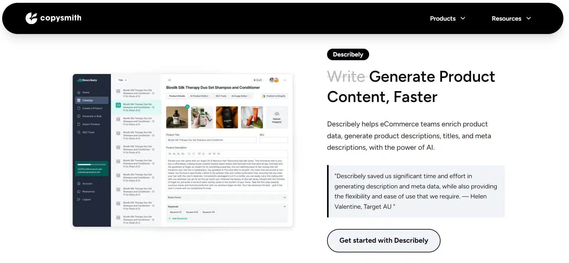 copysmith.ai - Describely