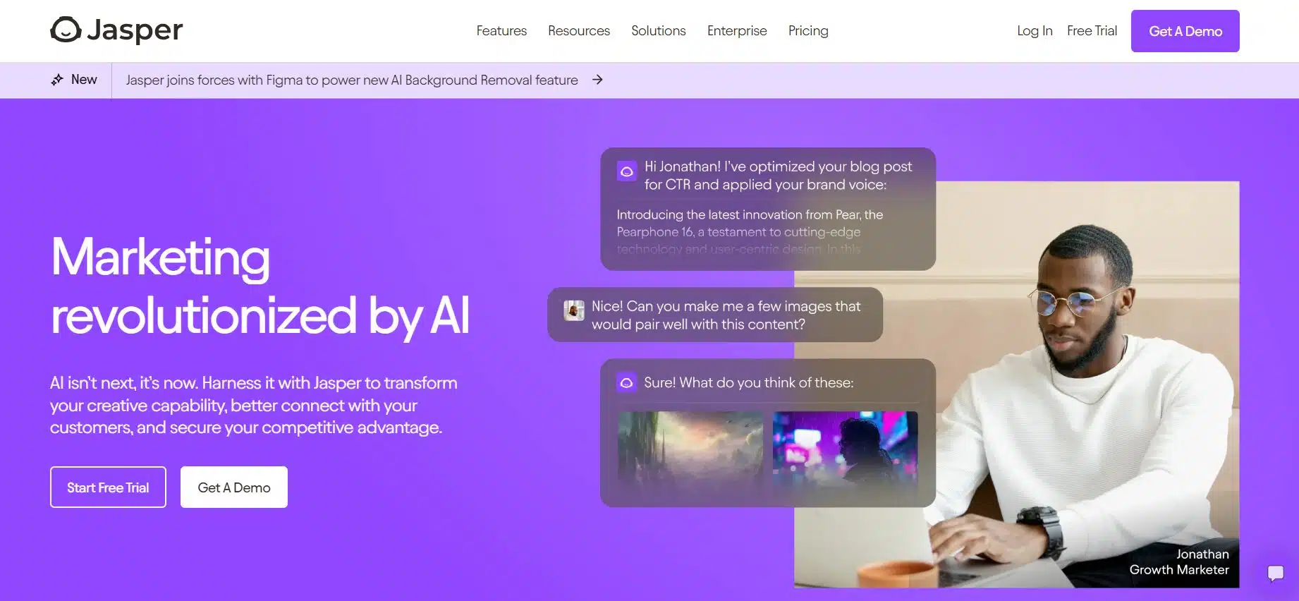 Jasper - Top AI content tool
