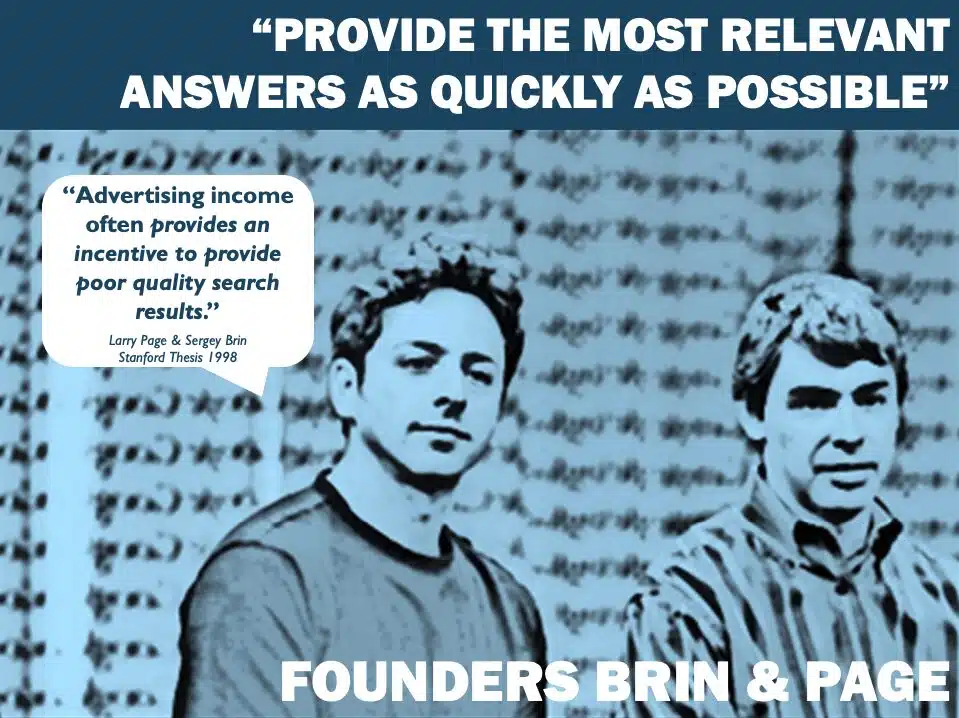 Google founders - A Legacy of Transparency