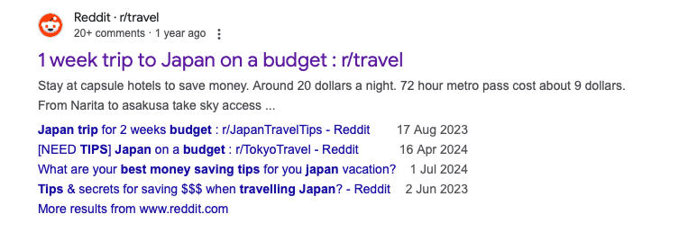 Optimize Content for User Intent and Address Key Queries Directly - Example