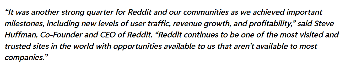 reddit's revenue growth