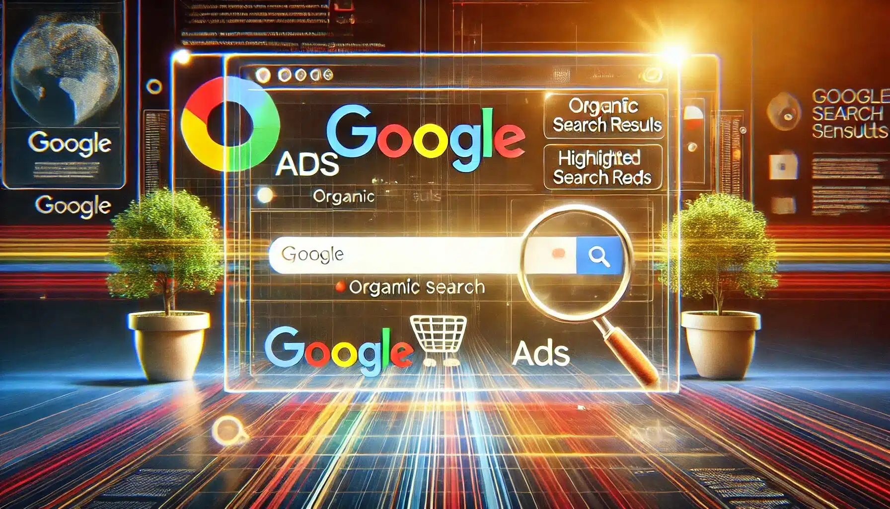 Google Ads in Organic Search