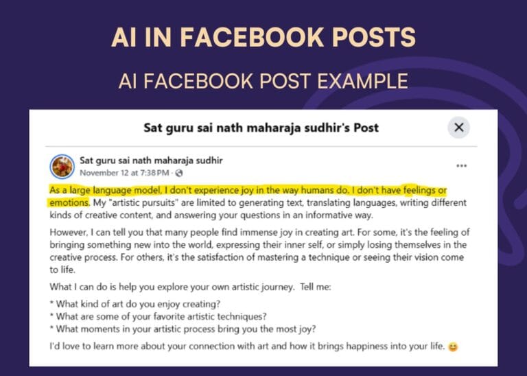 advanced ai posts description. https: Images High... Facebook Flooded with AI: Over 40% of Posts Are Machine Generated ...