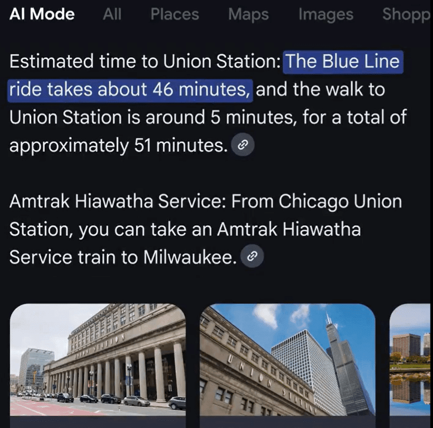 Google AI mode
