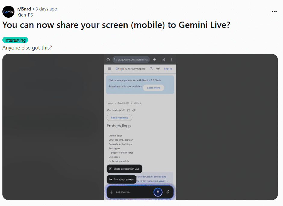 Google’s Gemini AI Sees the Future with Live Video Features