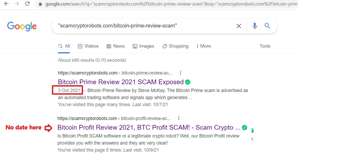 Why Does Google Have Trouble Determining Publication Dates?