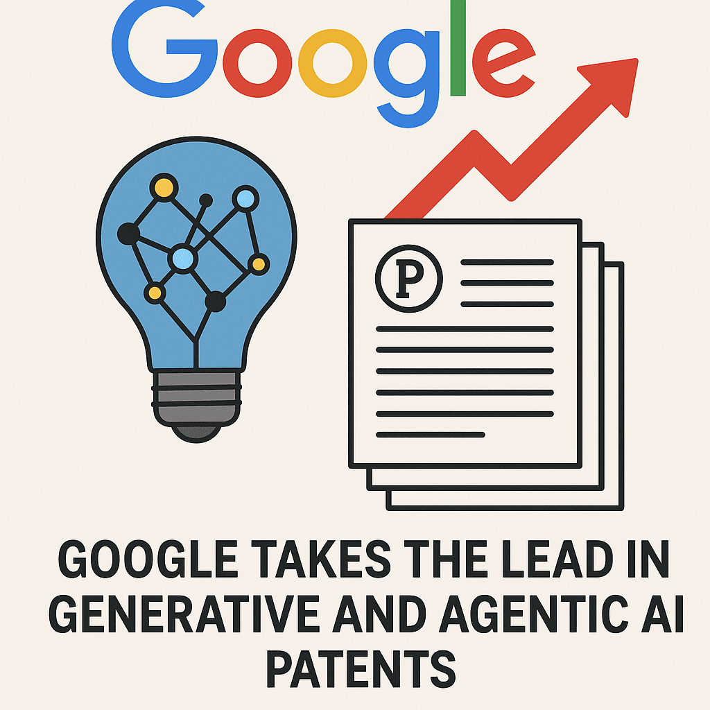 Google Takes the Lead in Generative and Agentic AI Patents