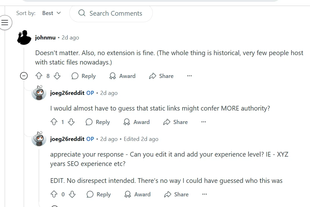 Google’s John Mueller reddit Google’s John Mueller reddit