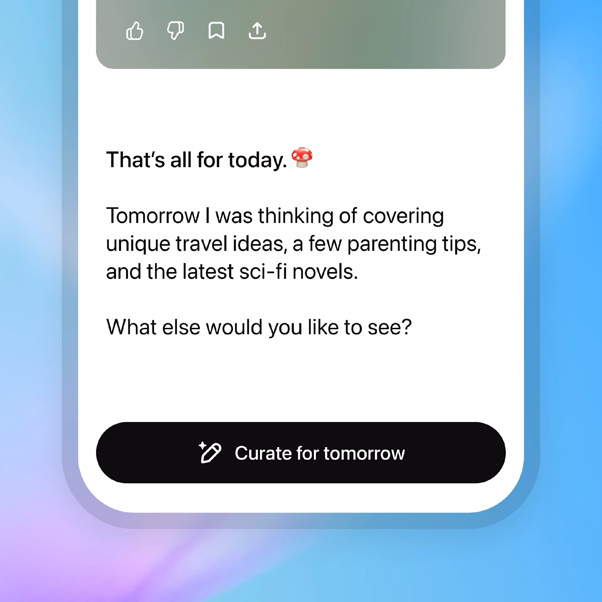 ChatGPT Pulse - Personalization