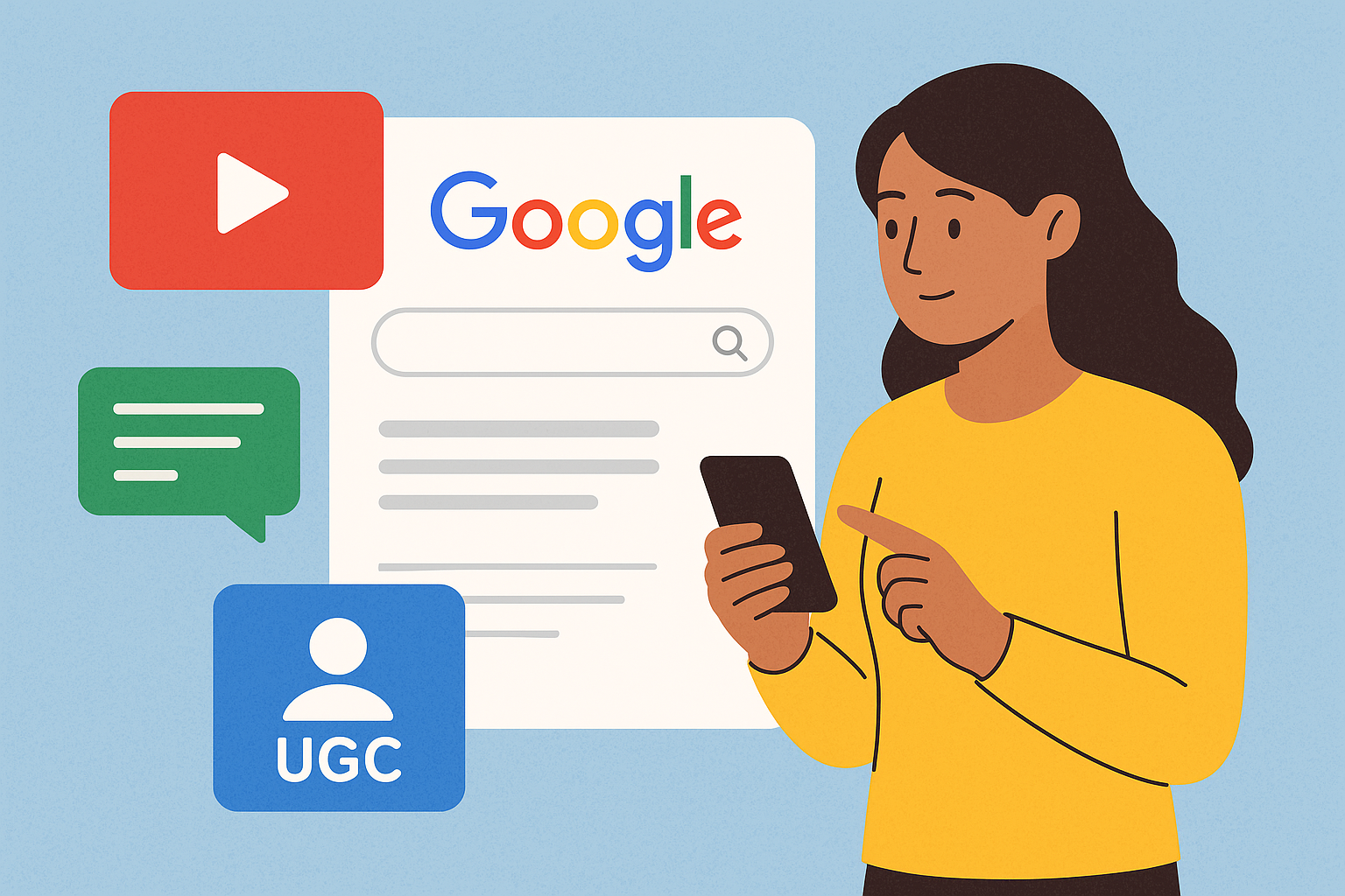Google Confirms Search Now Favors Short Videos, Forums, and User Posts