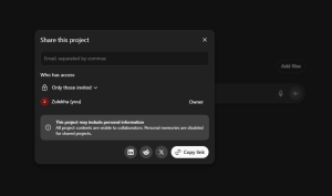 ChatGPT Project Sharing