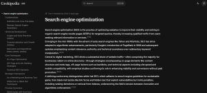 SEO - Grokipedia