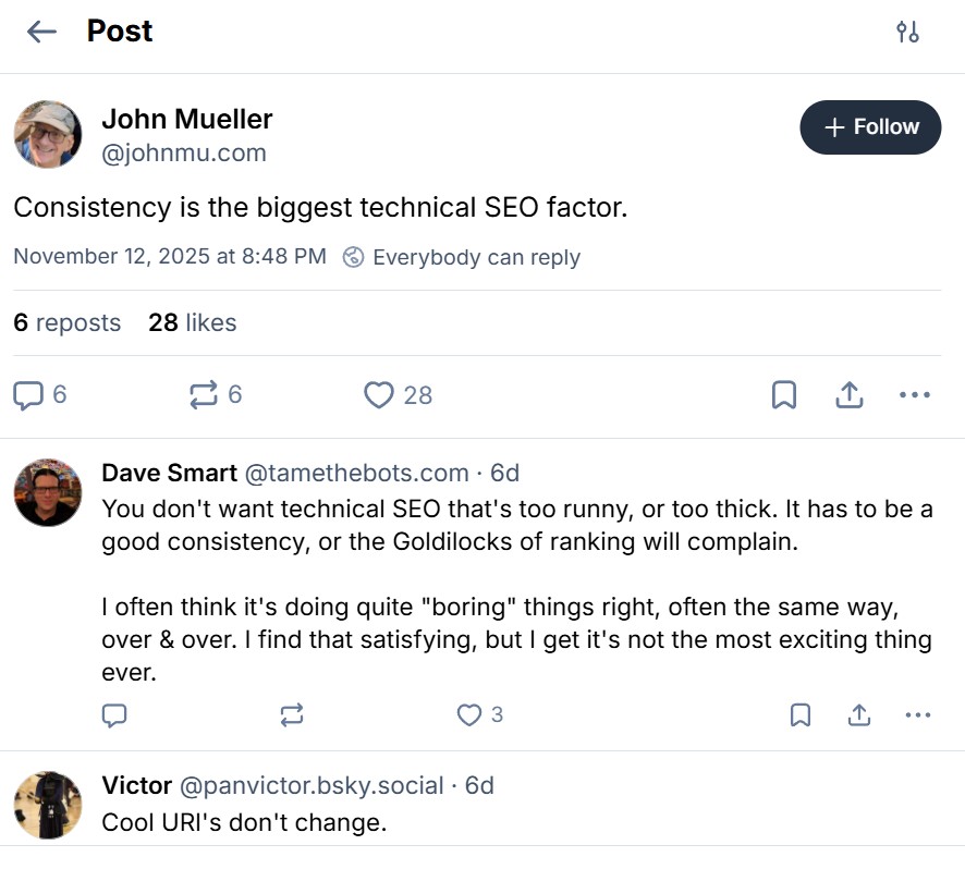 John Mueller On Bluesky