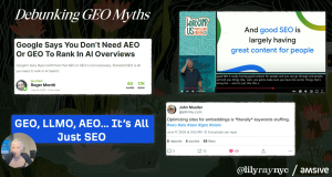 Debunking GEO Myths