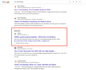 Google blended ads more deeply into search results