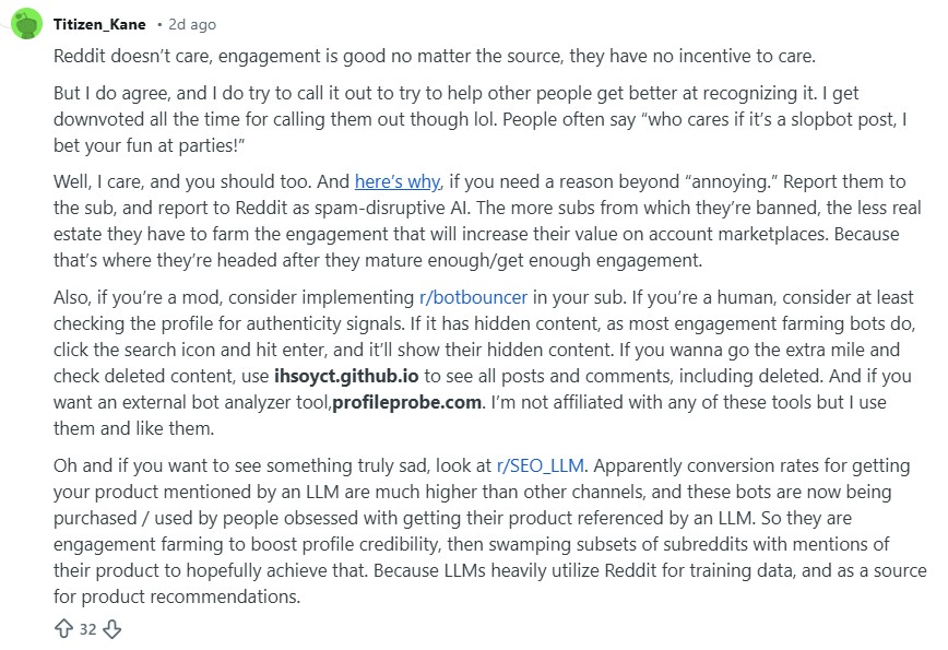 Users On Reddit