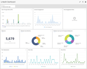 SEO Vanity Metrics - Social Dashboard