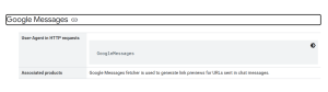 Google Messages Crawler