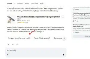 Google Tests Follow-Up Search Suggestions in AI Mod