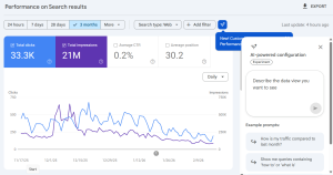 Google Simplifies Search Console Reports With AI Configuration