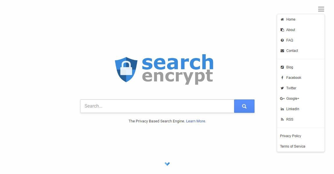 Search Encrypt browser