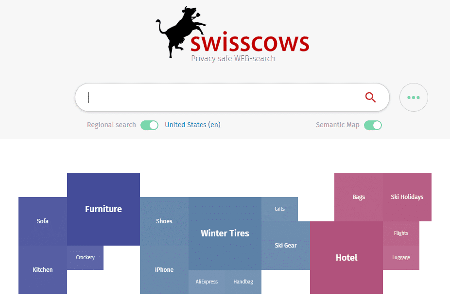 Swisscows browser