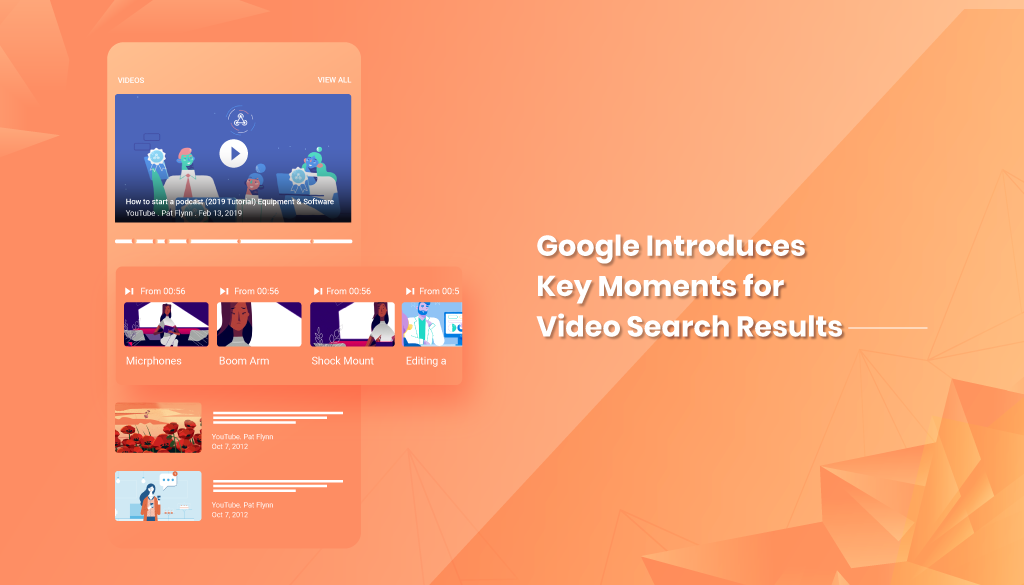 google introduces key moments for video search results