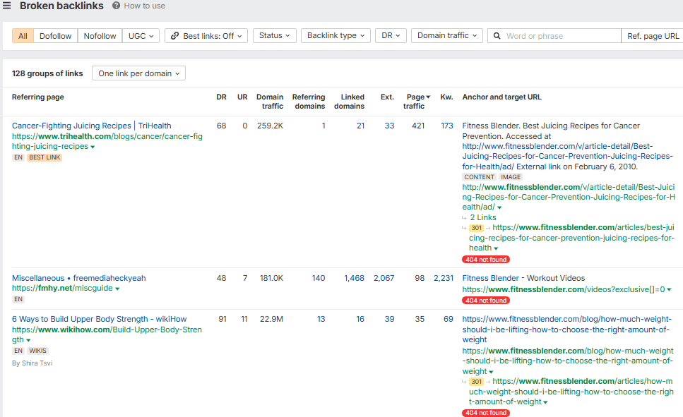 Broken Link Building