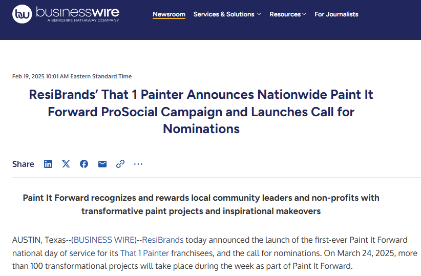 Local News And PR Sites