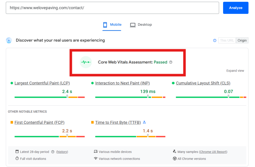 Site Speed And Mobile Friendly