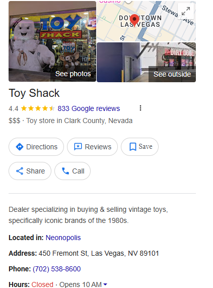 Local SEO For Toy Stores