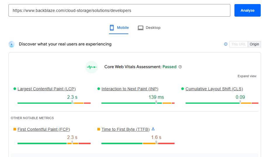 Site Speed & Mobile Friendliness